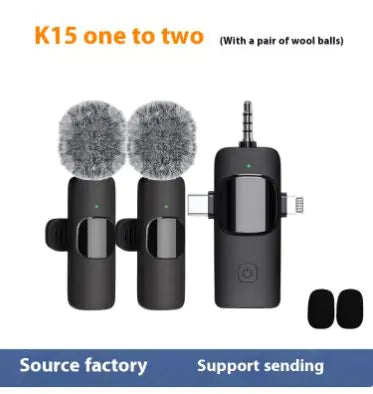 Wireless Collar Clip Microphone