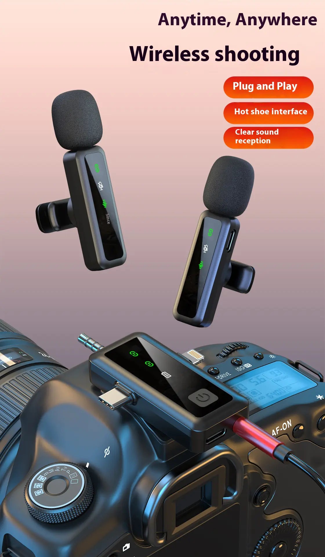 Collar Clip Microphone