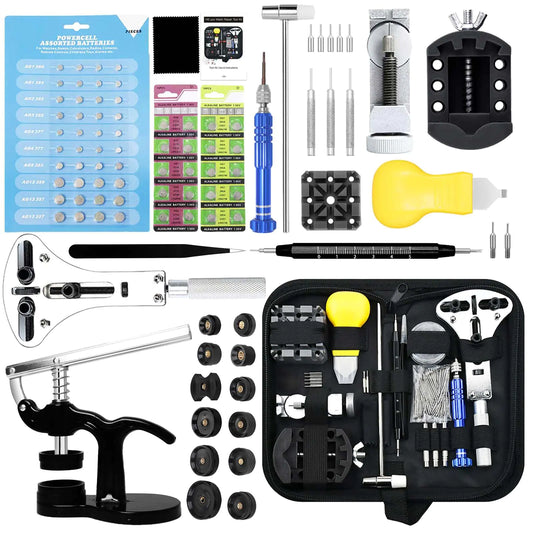 WatchMaster Pro Repair Kit + 60 Batteries